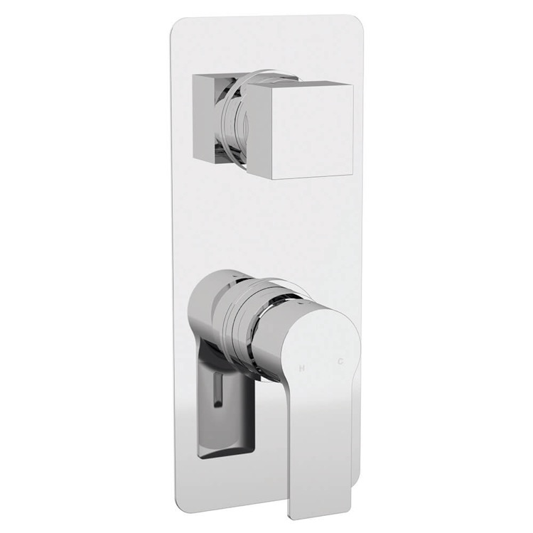 Remer EY93-CR Polished Chrome Built-In Three Way Shower Diverter